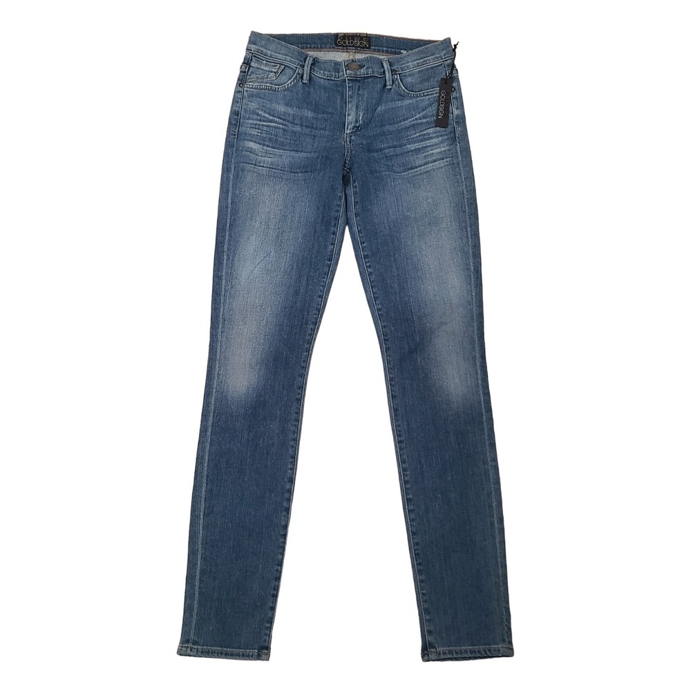 GOLDSIGN Lure skinny jeans high waisted stretchy denim‎ Size 27 - Picture 5 of 10